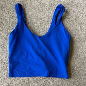 Lululemon Athletica Royal Blue Tank Top
